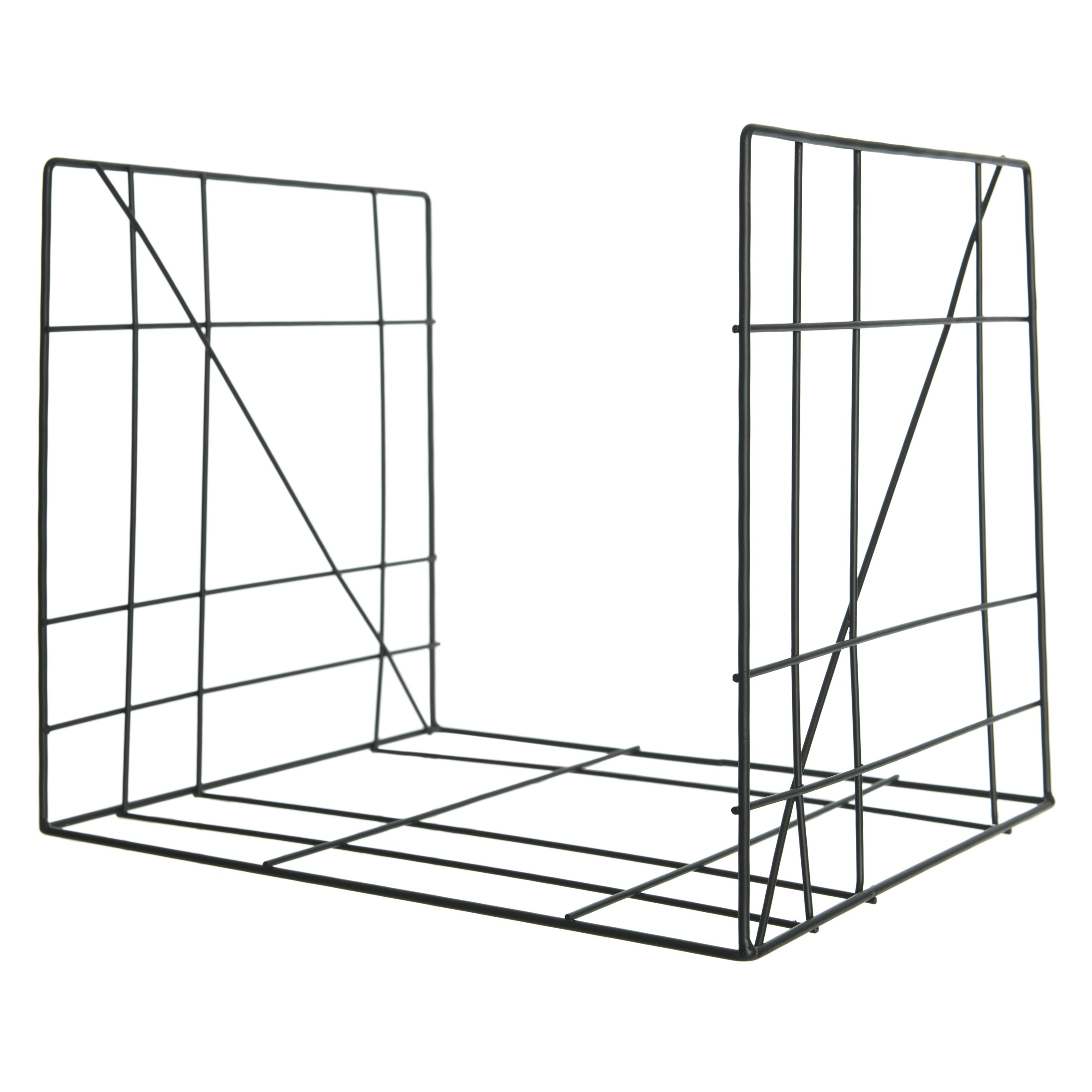 Tijdschriftenhouder Ijzer Zwart huismerk kopen in de aanbieding