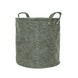 Mand wol polyester groen