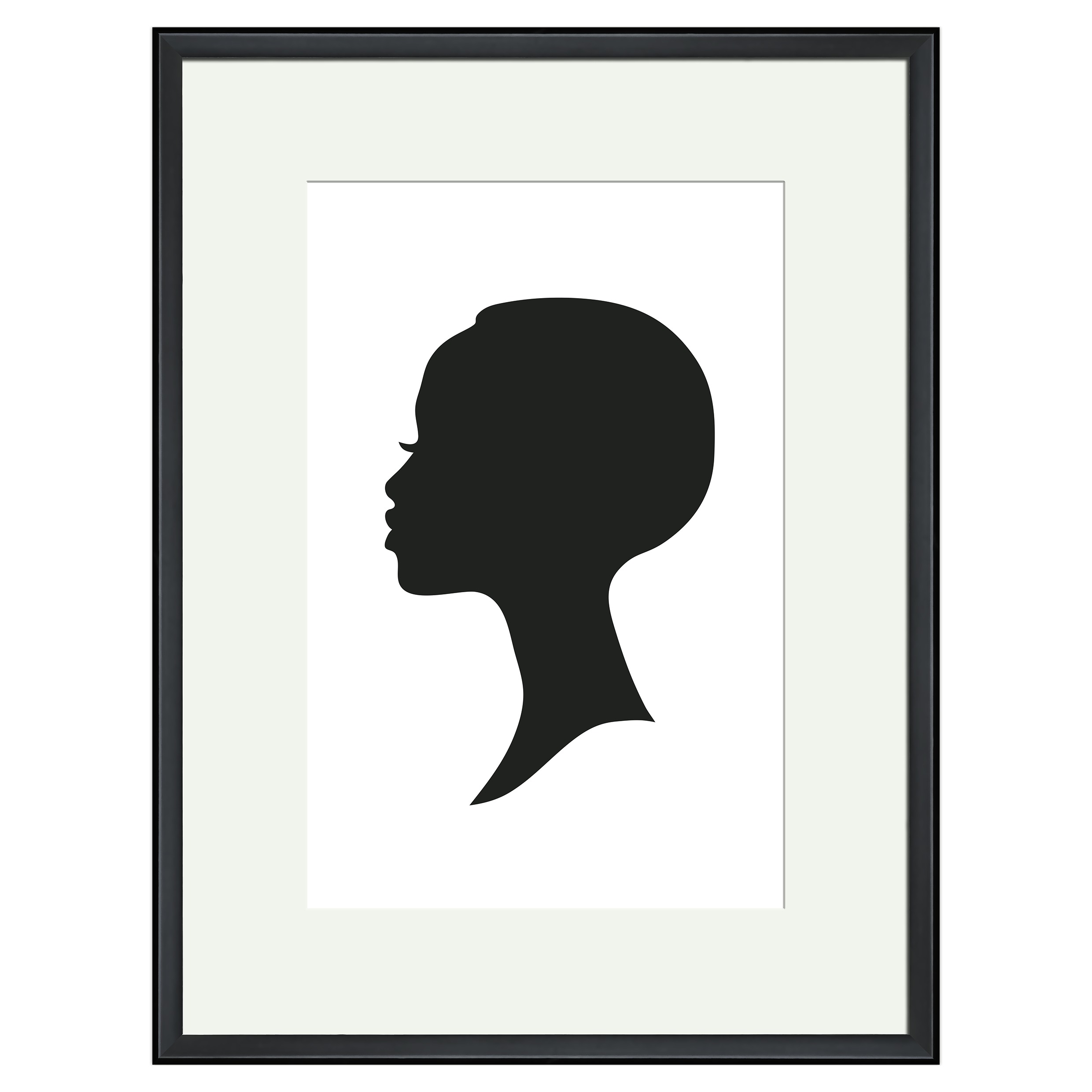 Print In Lijst 30X40 Cm Silhouette 1 huismerk kopen in de aanbieding