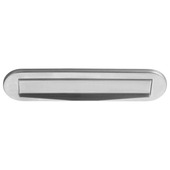 KARWEI briefplaat ovaal RVS