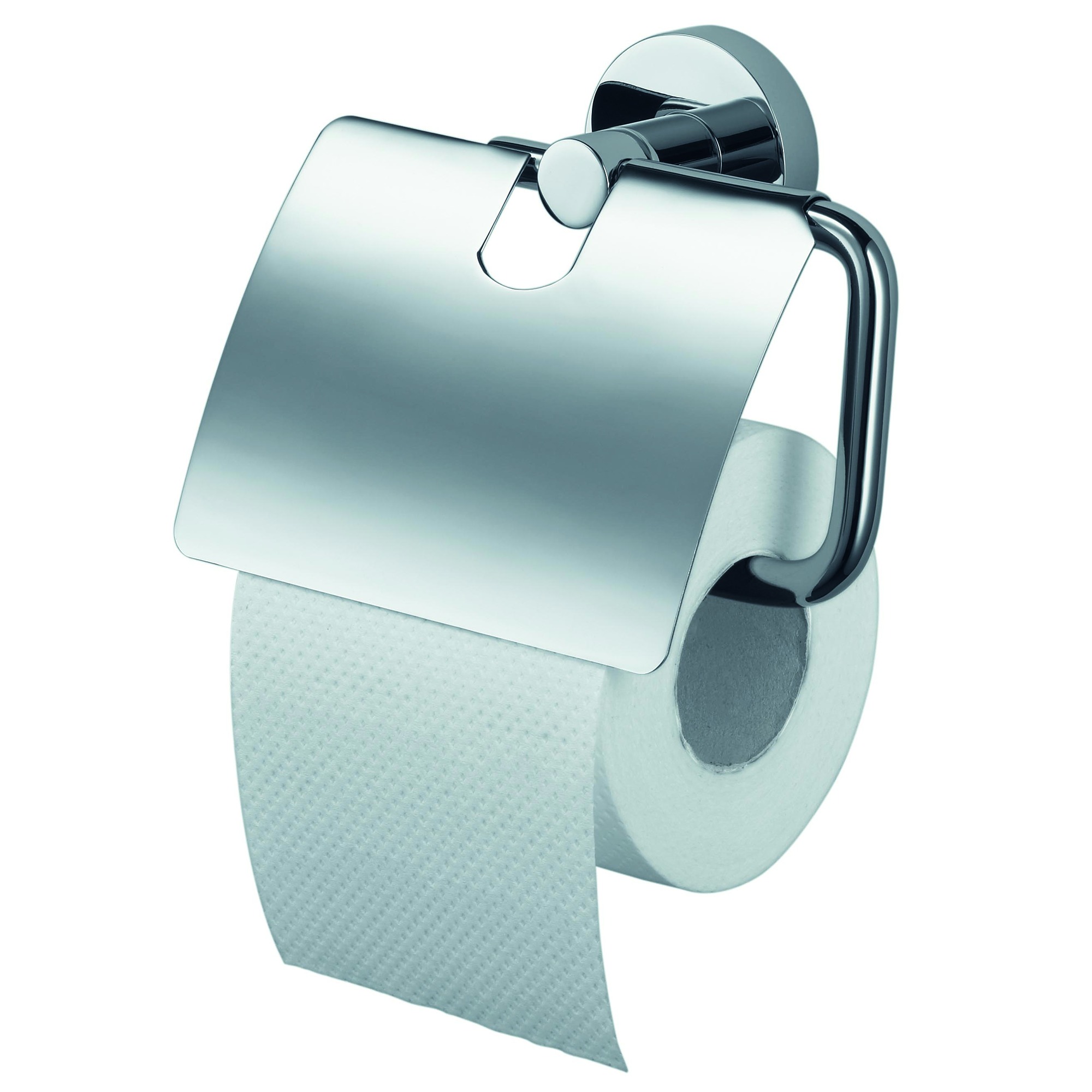 Haceka Kosmos Toiletrolhouder Met Klep Chroom haceka kopen in de aanbieding
