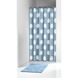Sealskin Polka douchegordijn 1800 x 2000mm blauw