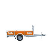 Aanhangwagen enkelasser