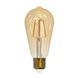 Handson LED-filament Edison E27 4.5W(=40W) 470 lumen gold dimbaar