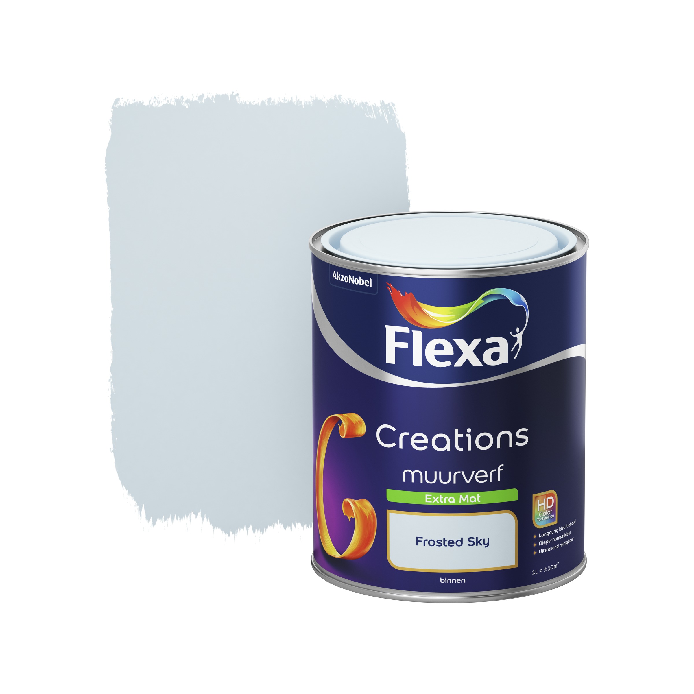 Flexa Creations Muurverf Extra Mat Frosted Sky 1 flexa kopen in de aanbieding