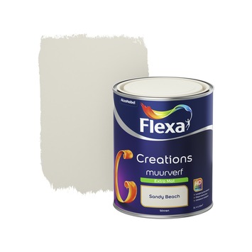 hoek Schrikken Wereldrecord Guinness Book Flexa Creations muurverf extra mat sandy beach 1 l kopen? muurverf-kleur |  Karwei