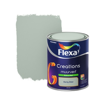 Oh jee marmeren Ook Flexa Creations muurverf extra mat early dew 1 l kopen? flexa-creations |  Karwei