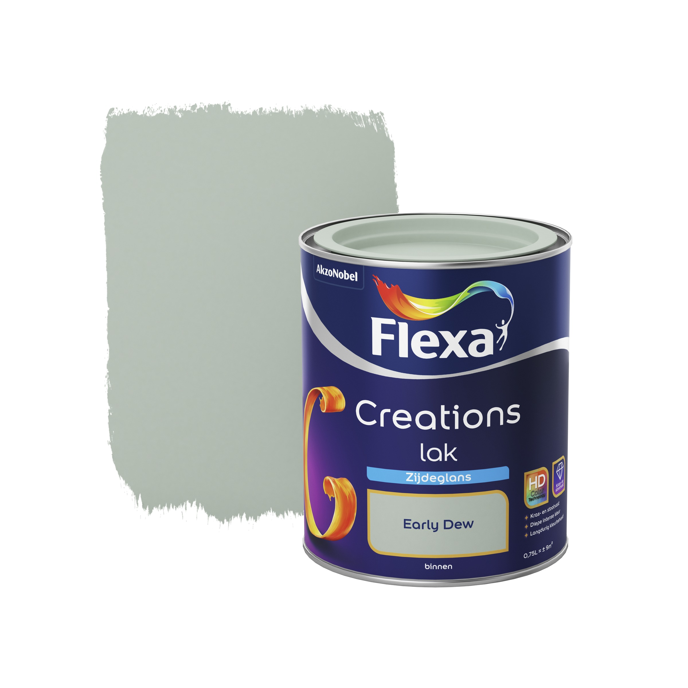 Flexa Creations Lak Zijdeglans Early Dew 750 Ml flexa kopen in de aanbieding