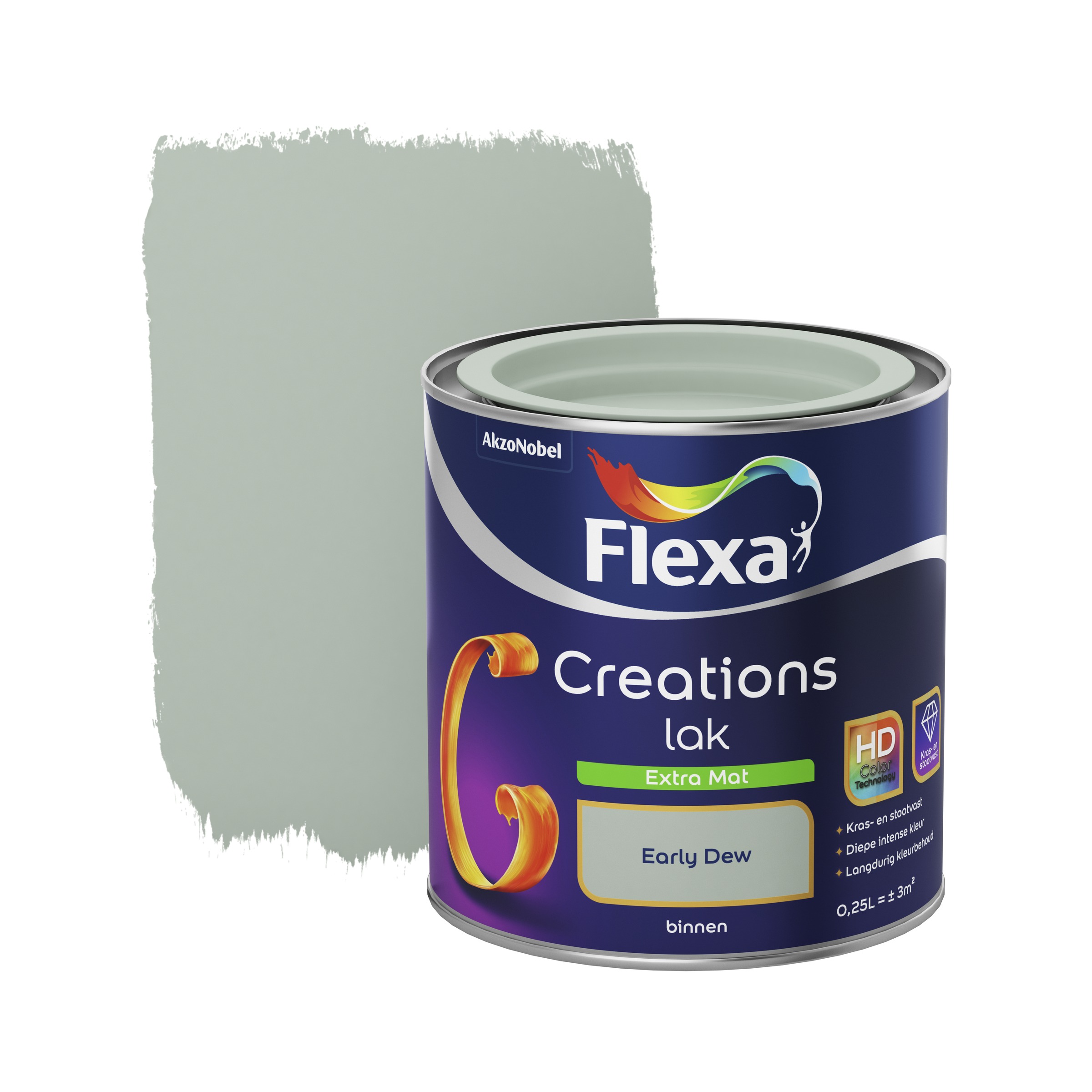 Flexa Creations Binnenlak Early Dew Extra Mat 250 Ml flexa kopen in de aanbieding