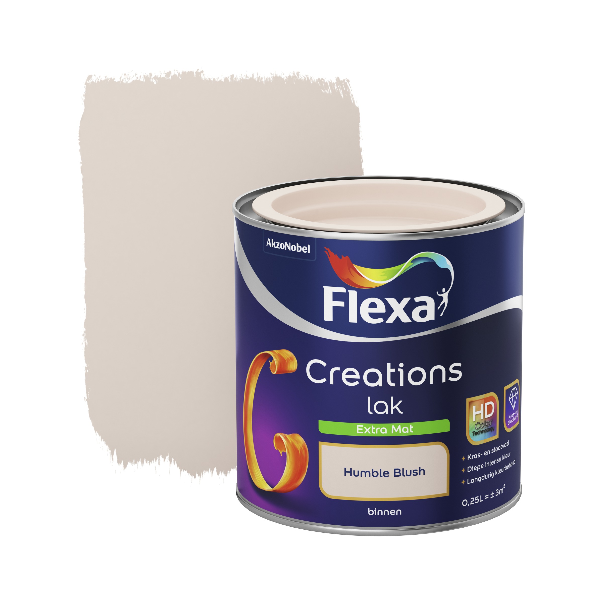 Flexa Creations Binnenlak Humble Blush Extra Mat 250 Ml flexa kopen in de aanbieding
