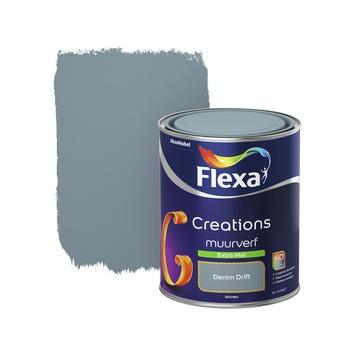 houder Vertellen Het strand Flexa Creations muurverf denim drift extra mat 1 liter kopen? muurverf-kleur  | Karwei