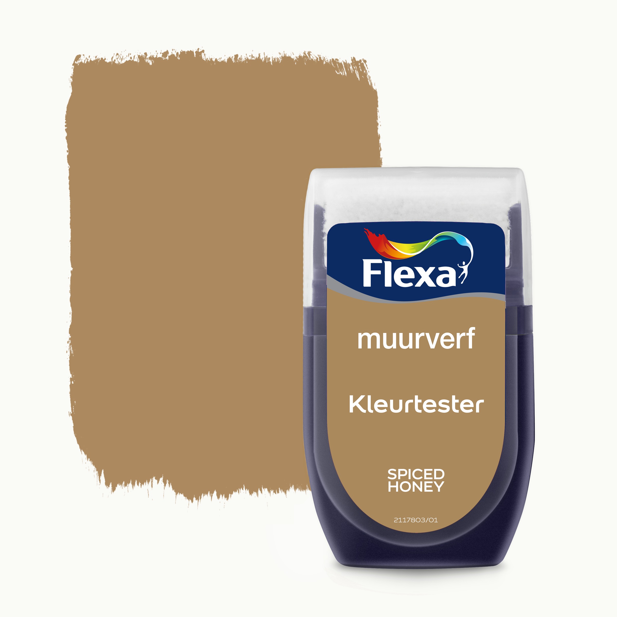 Flexa Muurverf Kleurtester Spiced Honey 30 Ml flexa kopen in de aanbieding