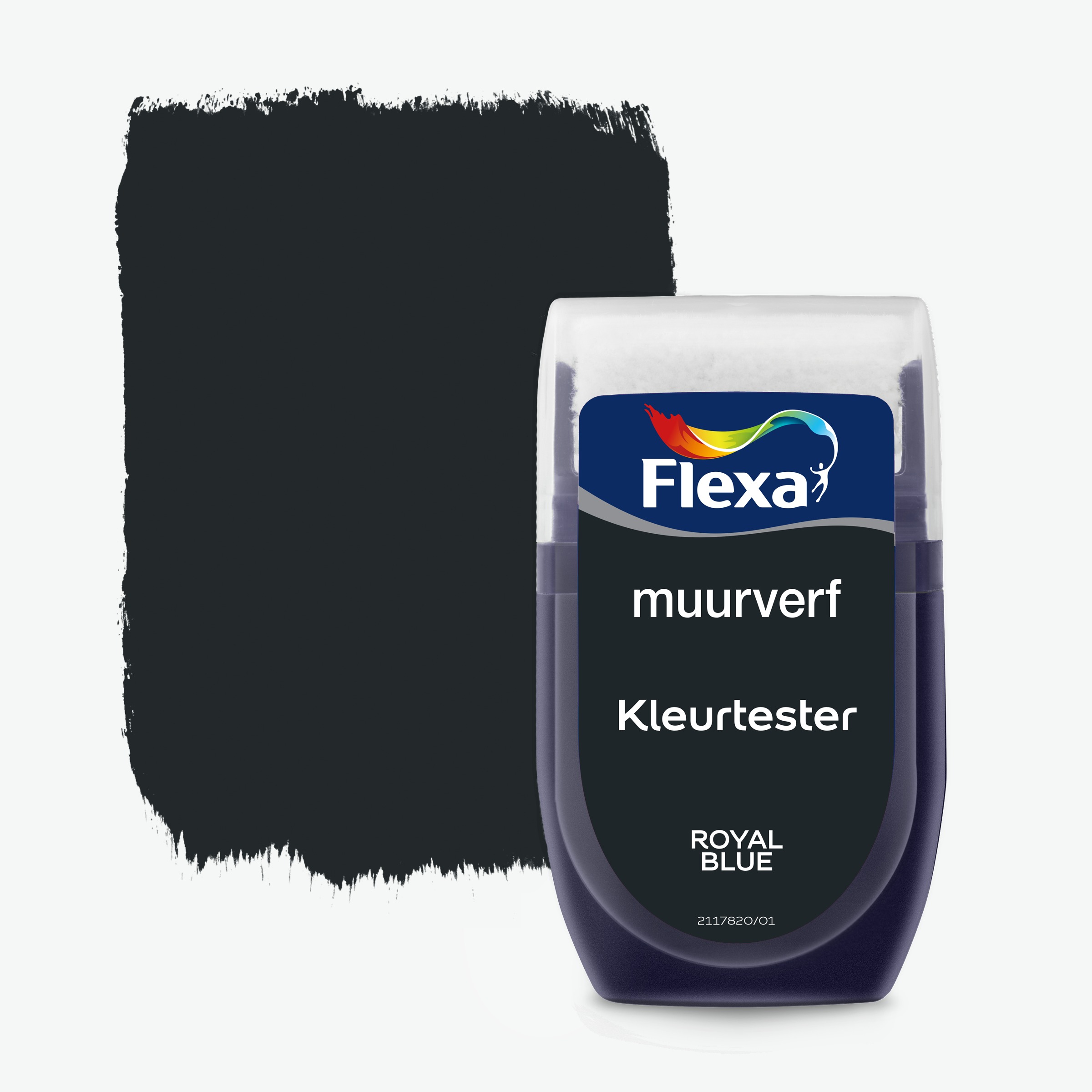 Flexa Creations Muurverf Kleurtester Royal Blue 30 Ml flexa kopen in de aanbieding