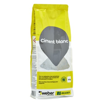 Beamix Cement 4 KG Wit kopen? cement | Karwei