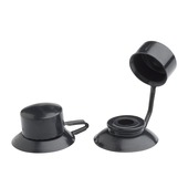 Martens Combidoppen voor Golfplaten 177/51 Zwart 25 stuks