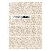 Behangstaal vliesbehang driehoek luxe goud (dessin 105157)