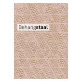 Behangstaal vliesbehang driehoek luxe rose goud (dessin 105159)