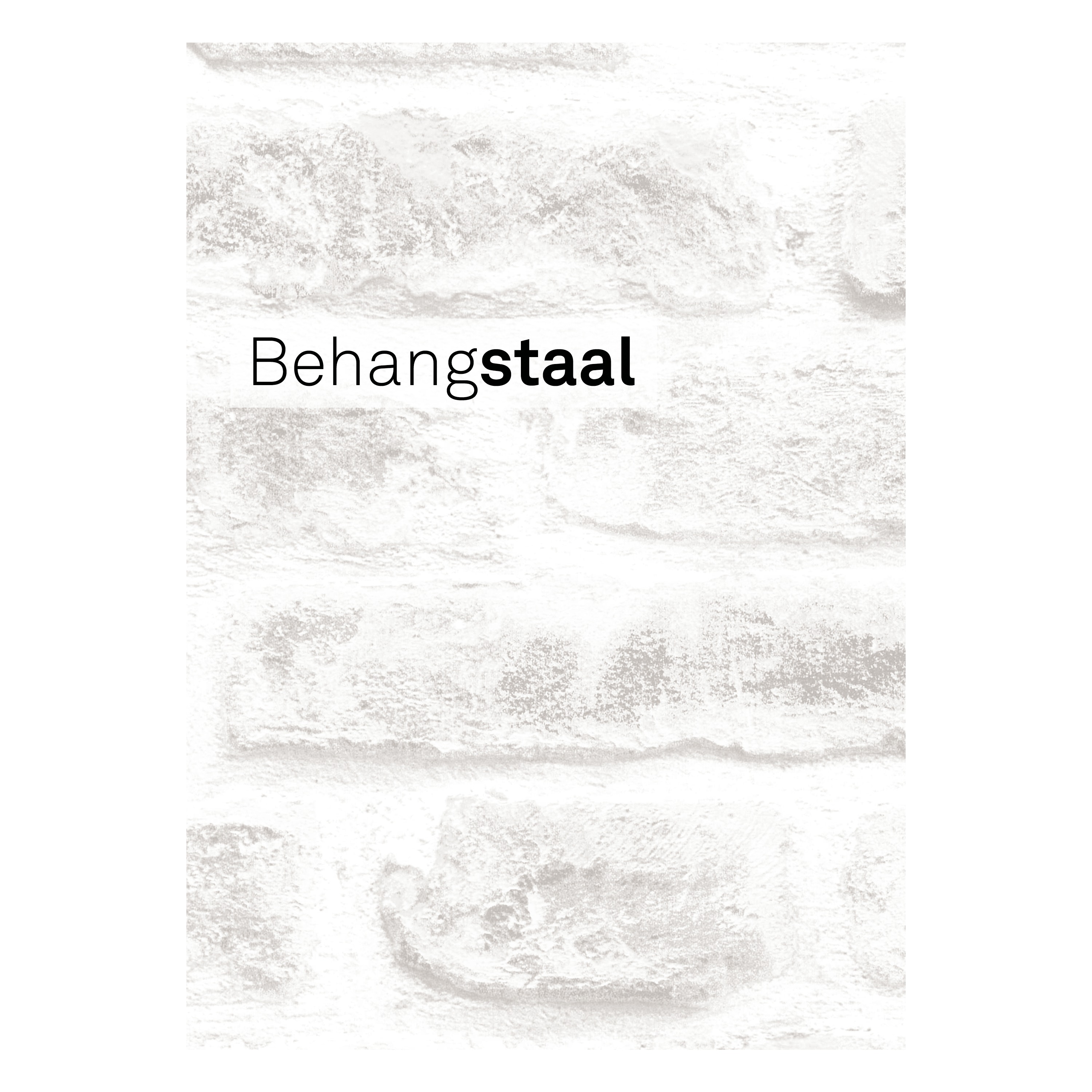 Graham Brown Behangstaal Vliesbehang Stenen Wit Dessin 101801 graham brown kopen in de aanbieding