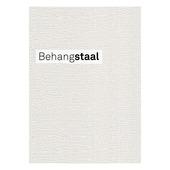 Behangstaal vliesbehang textiel uni gebroken wit (dessin 103448)