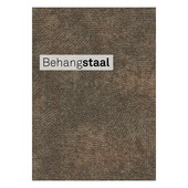 Behangstaal vliesbehang maansteen chocolade bruin (dessin 103955)