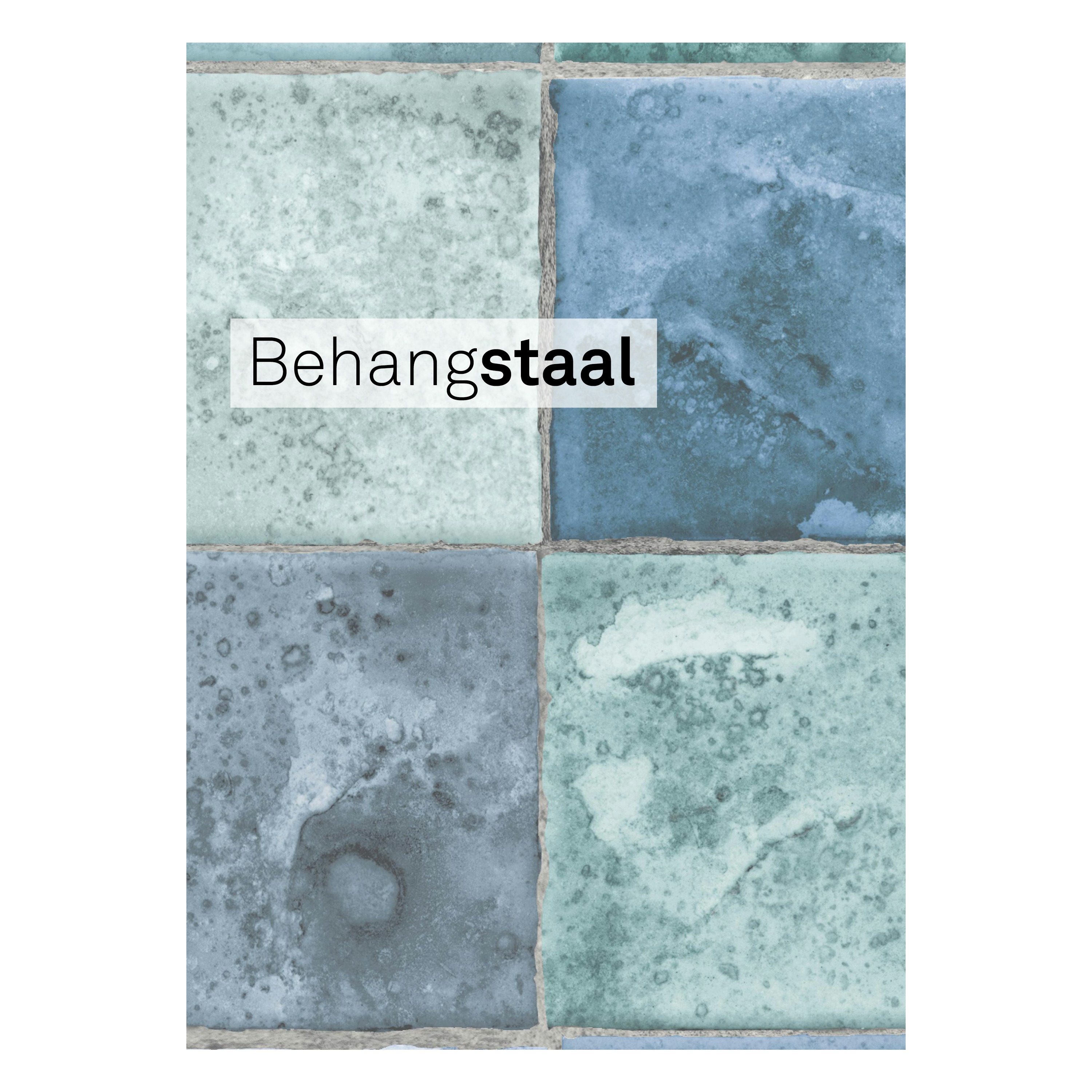 Graham Brown Behangstaal Vliesbehang Levi Groenblauw Dessin 103961 graham brown kopen in de aanbieding