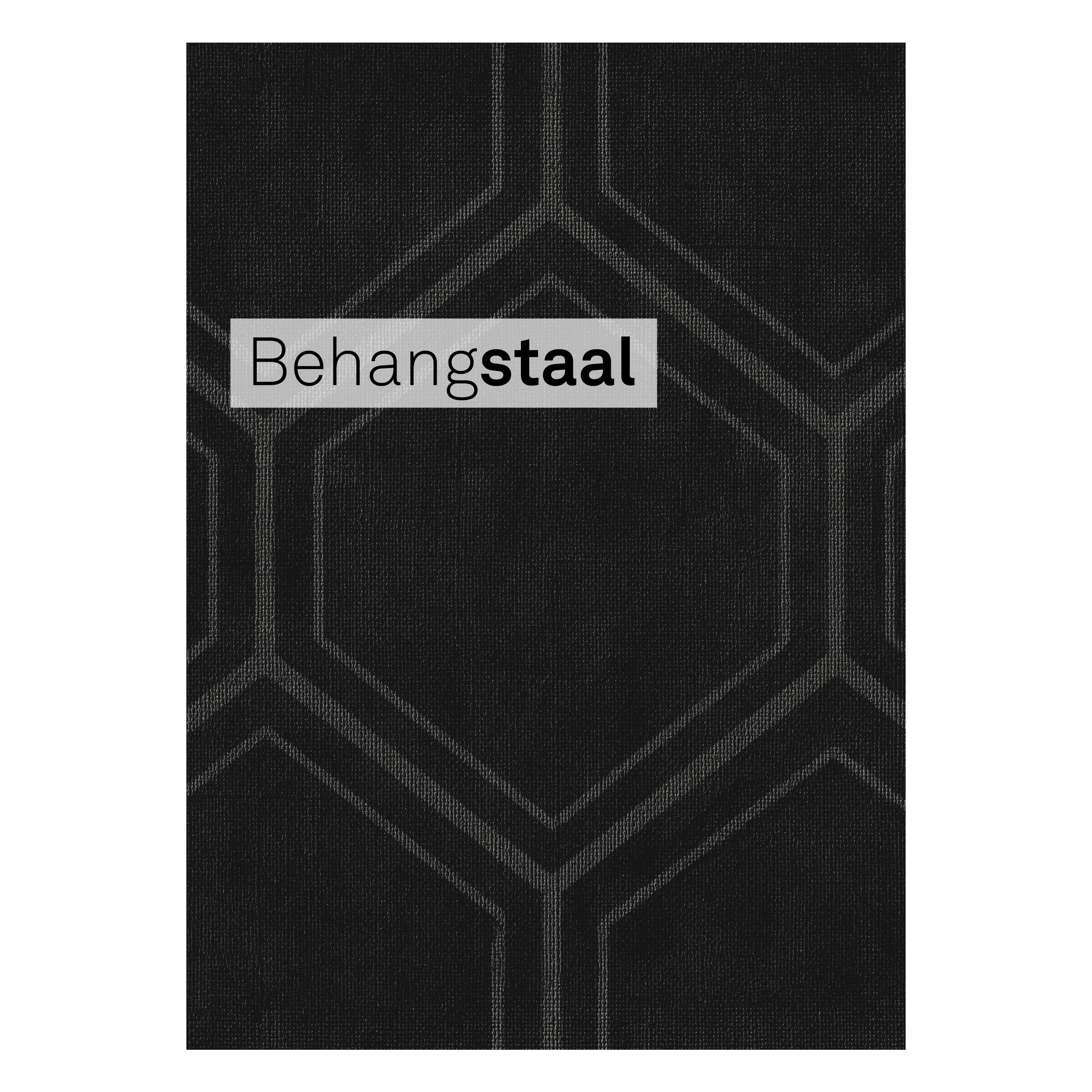 Graham Brown Behangstaal Vliesbehang Hexagon Zwart Dessin 103975 graham brown kopen in de aanbieding