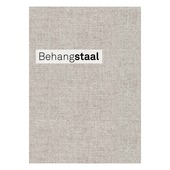 Behangstaal vliesbehang uni linnen zand (dessin 103977)