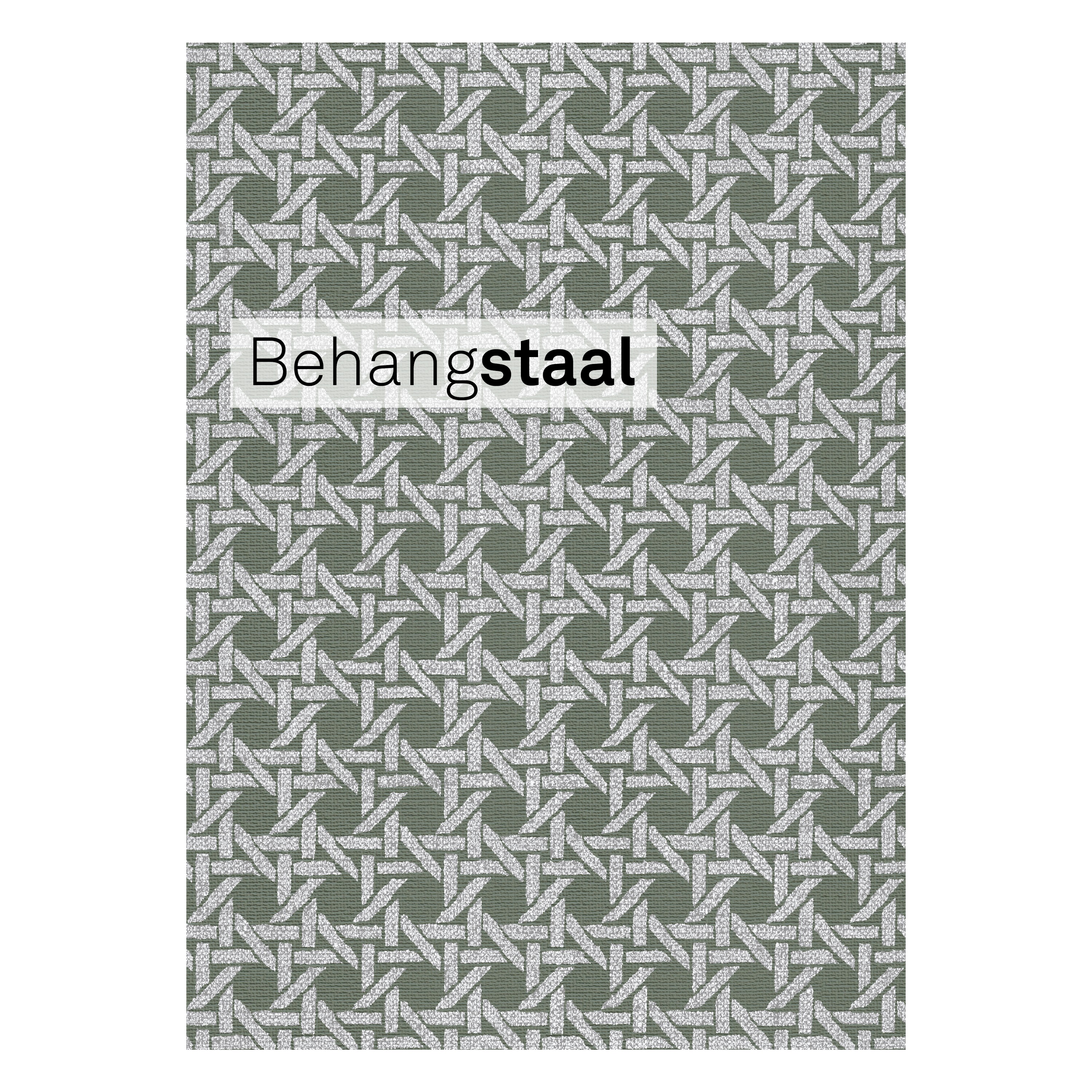 Graham Brown Behangstaal Vliesbehang Webbing Groen Dessin 105151 graham brown kopen in de aanbieding