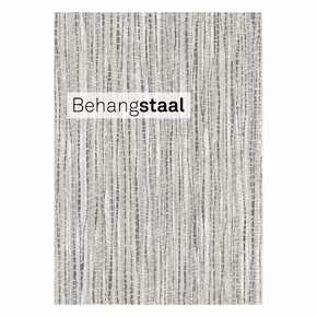 Behangstaal vliesbehang bamboe weefsel grijs (dessin 105155)