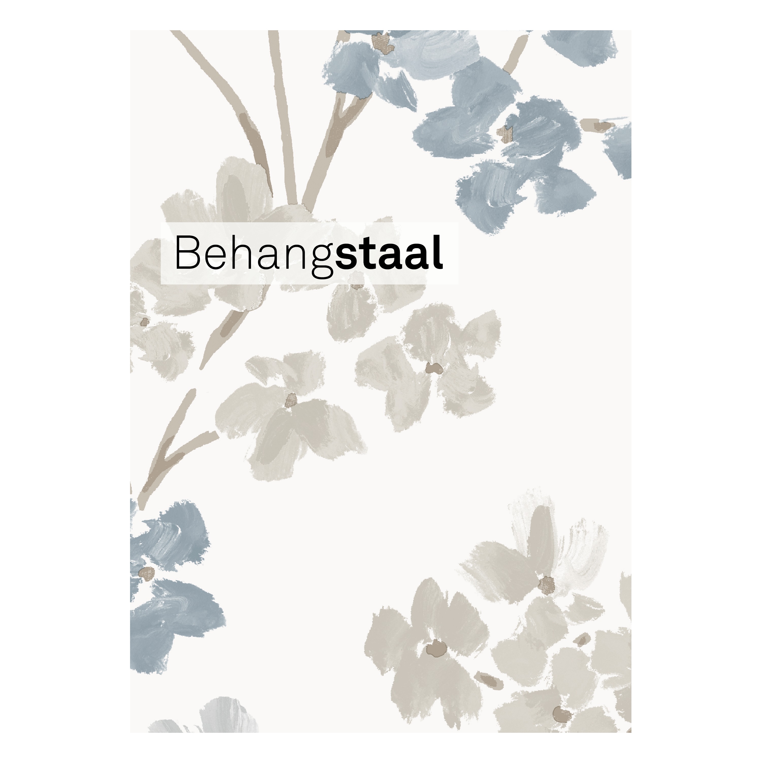 Graham Brown Behangstaal Vliesbehang Bloesem Blauw Dessin 2258 41 graham brown kopen in de aanbieding