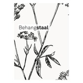 Behangstaal vliesbehang schermbloem (dessin 2260-12)