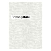 Behangstaal vliesbehang krokodillenhuid wit (dessin 32-660)