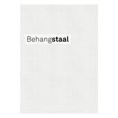 Behangstaal vliesbehang overschilderbaar golf wit (dessin 33-167)