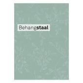 Behangstaal vliesbehang blad groen (dessin 33-261)