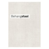 Behangstaal Le Noir & Blanc vliesbehang uni gebroken wit (dessin 4081-13)