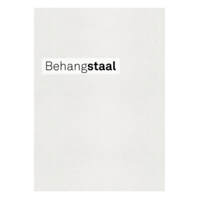 Behangstaal vliesbehang structuur wit (dessin 02-032)
