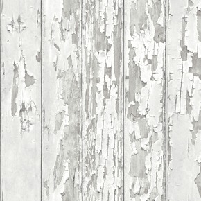 Vliesbehang hout wit (dessin 105745)