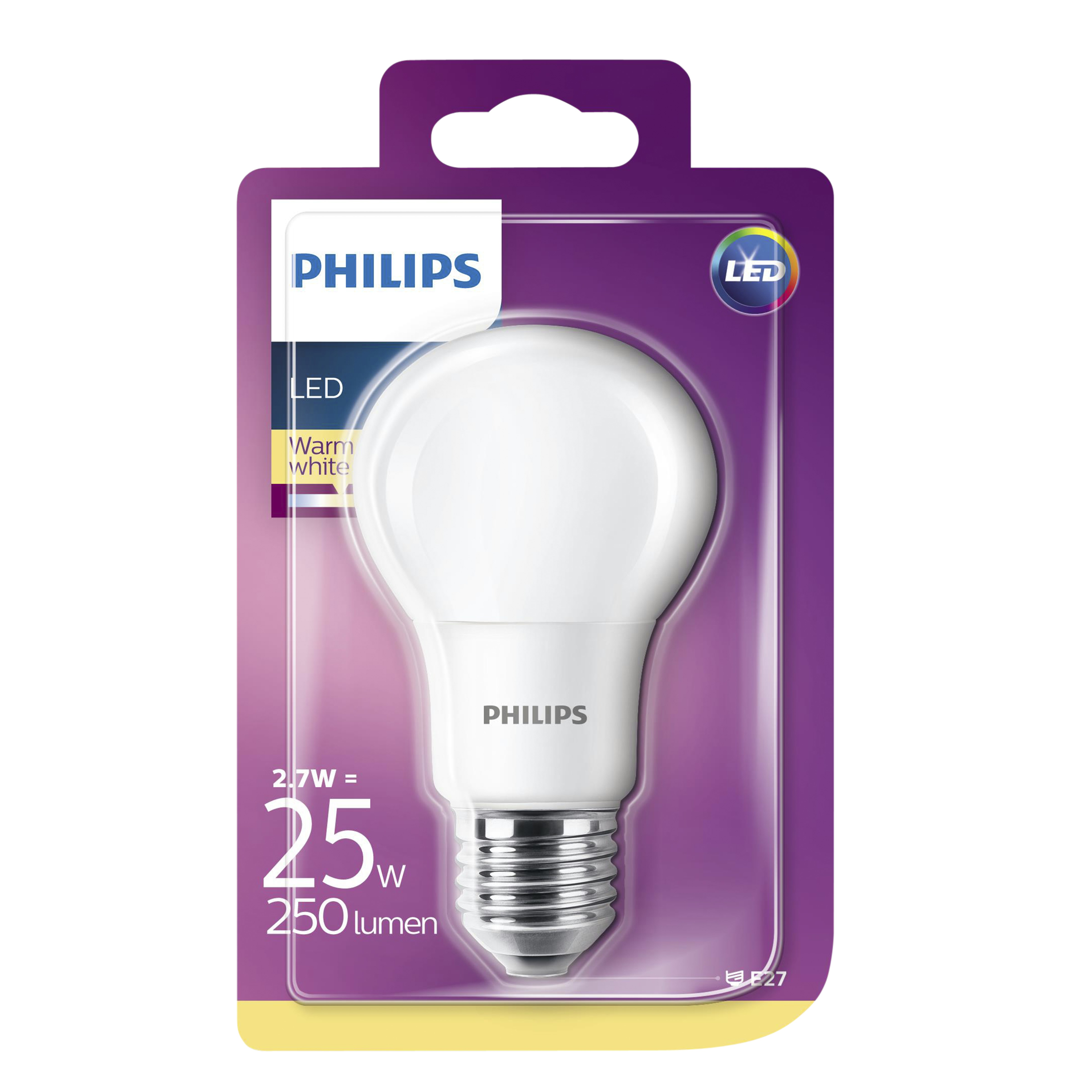 Philips Led Peer Frosted E27 27W 25W 250Lm Warm Wit philips kopen in de aanbieding