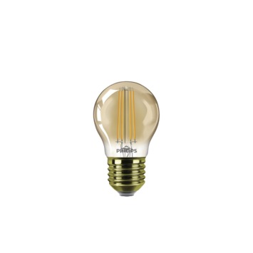 Philips LED-filament kogel E27 5W(=32W) 350 lumen gold dimbaar | Karwei