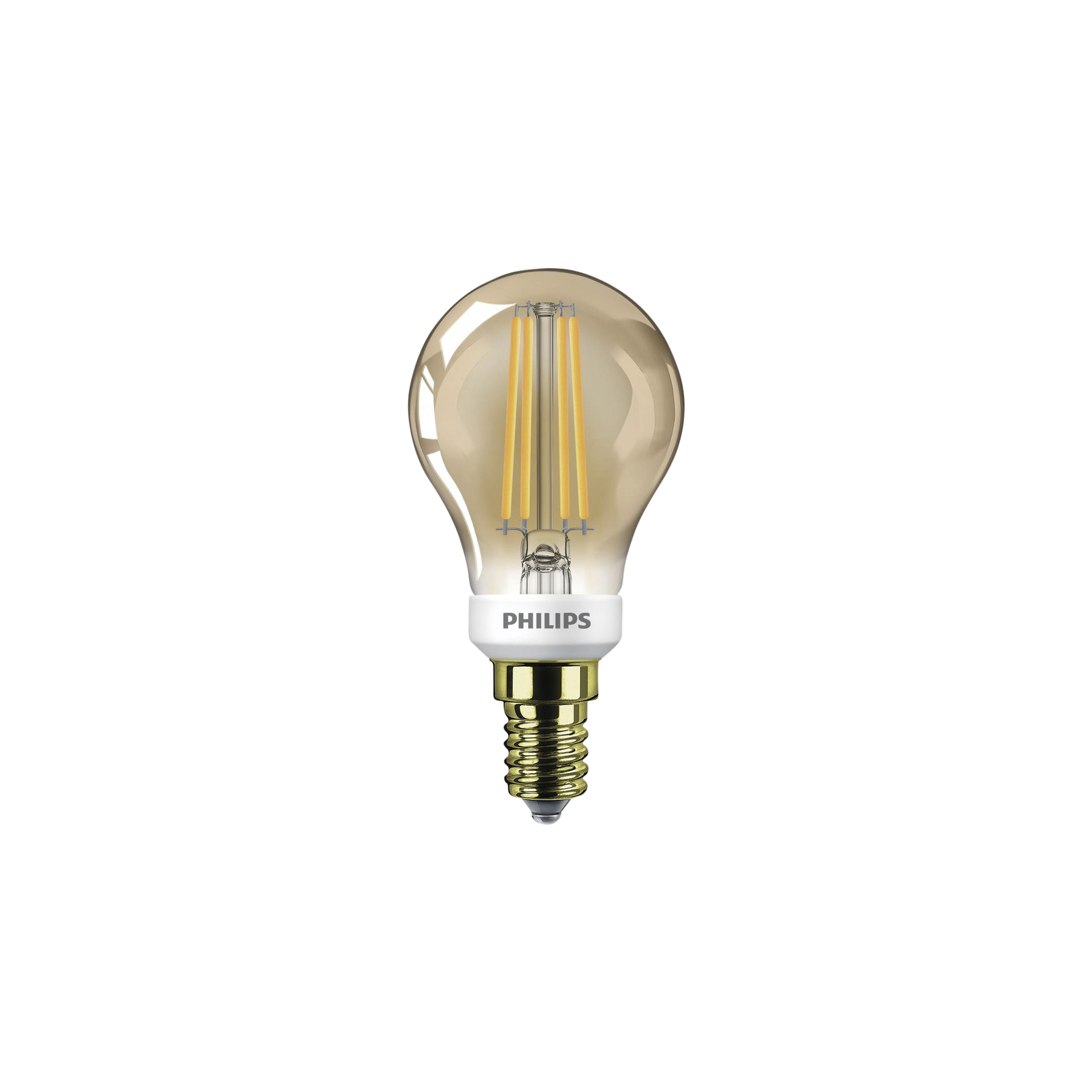 Philips Led Classic Kogel Gold E14 5W 32W Dimbaar philips kopen in de aanbieding