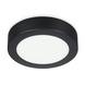 Prolight plafondlamp LED 6W rond zwart ip20