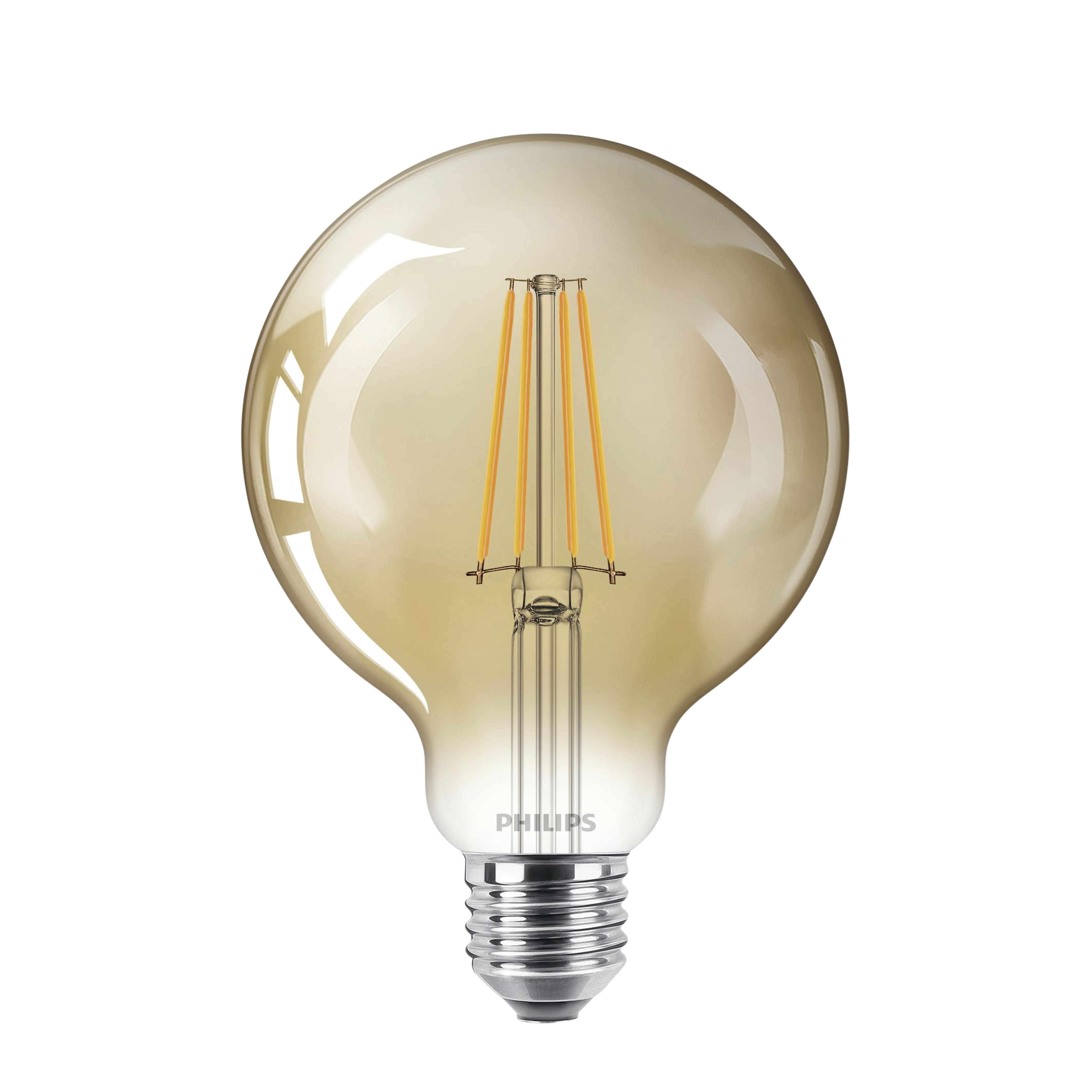 Philips Led Classic 95Mm Globe Gold E27 8W 50W Dimbaar philips kopen in de aanbieding