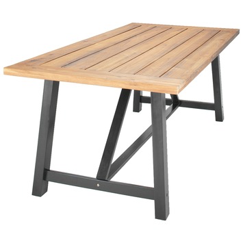 Hardhouten tuintafel karwei