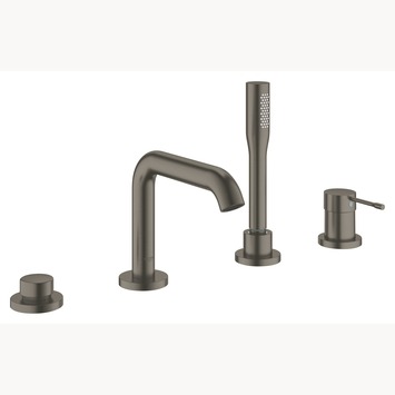Grohe Colours Badrandcombinatie Essence New 4-delig Grafiet