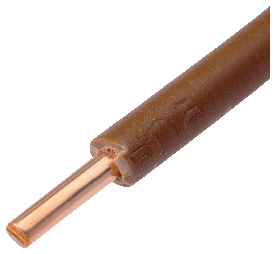 Handson Installatiedraad Vd 25 Mm 25 Meter Bruin handson kopen in de aanbieding