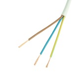 Handson Stroomkabel 3 x 0,75mm² Wit 10 Meter