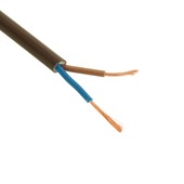 HANDSON Stroomkabel 2x0,75mm² 5 meter Brons