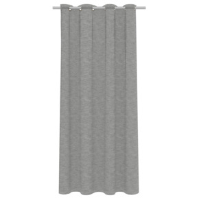 Le Noir & Blanc kant en klaar gordijn half transparant structuur wit/zwart (kleurnr. 1222) 140x270 cm (bxh)