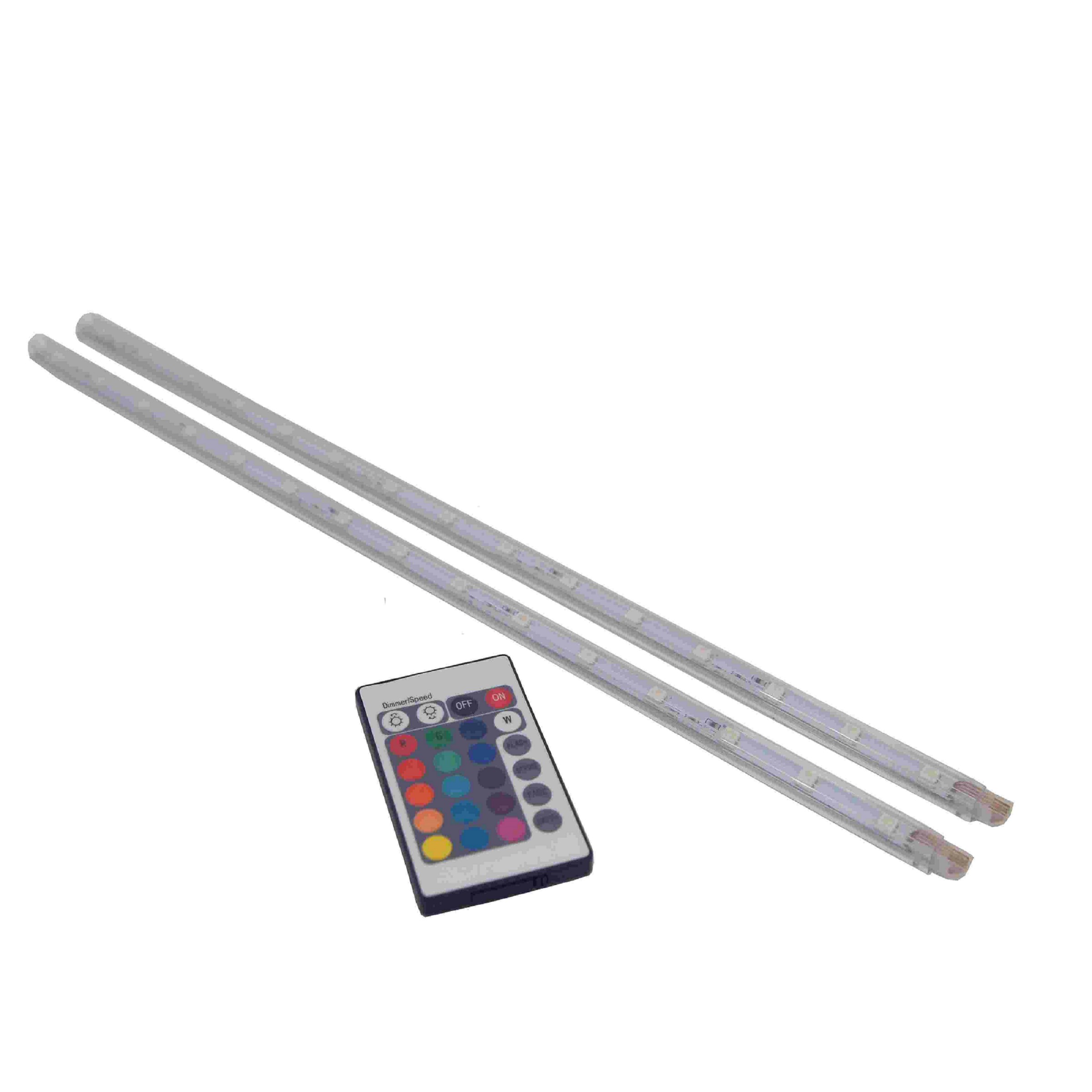 Prolight Led Strips Gekleurd 40 Cm Met Afstandsbediening Ip20 2 Stuks prolight kopen in de aanbieding