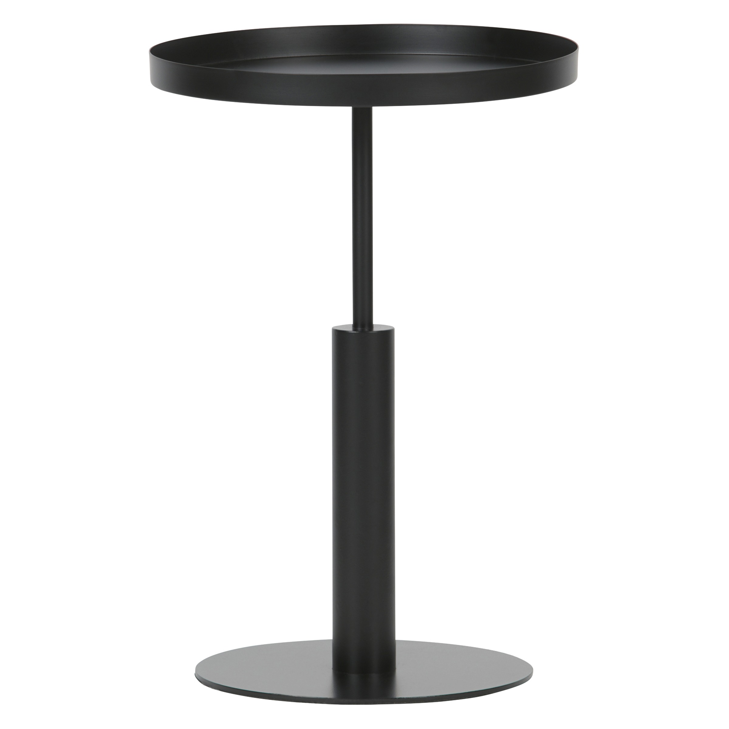 Woood Bijzettafel Silke Zwart O40 woood kopen in de aanbieding